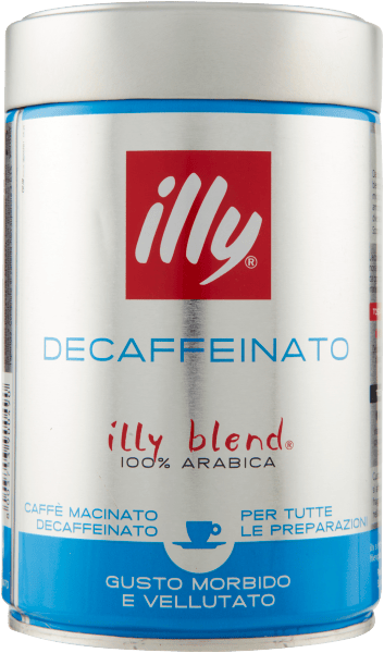Koffeinfri malet kaffe Espresso 250g - Illy