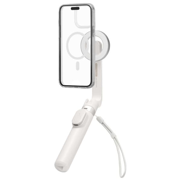 Spigen S571W MagSafe Bluetooth Selfie Stick-stativ, Beige