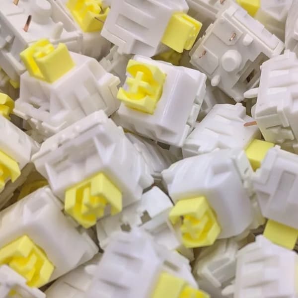 Durock Ginger Milk Switch 35 stk. Switch til Line Mekanisk Tastatur