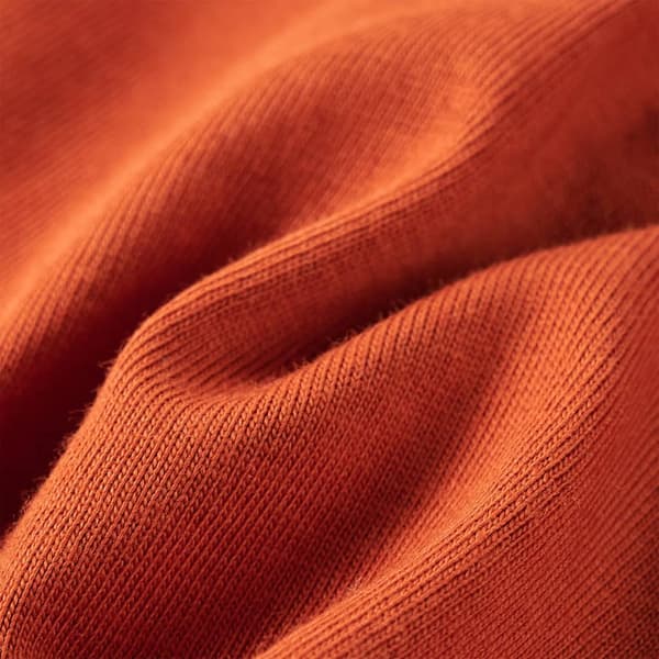 Børne langærmet T-shirt, lys rust, 116