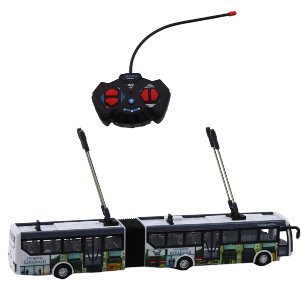 Fjärrstyrd stadstrådbuss RC-lampor Kollektivtrafik