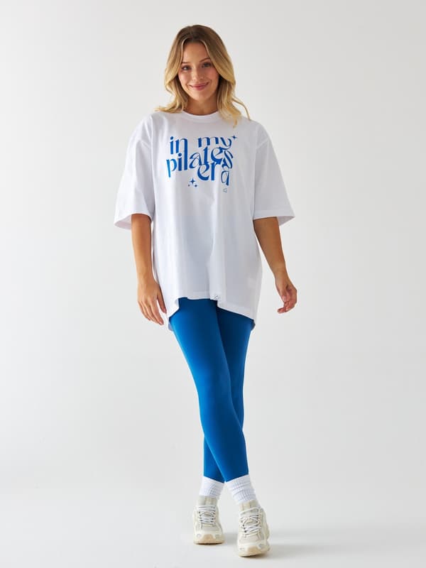 T-shirt i min pilates-æra - Blå