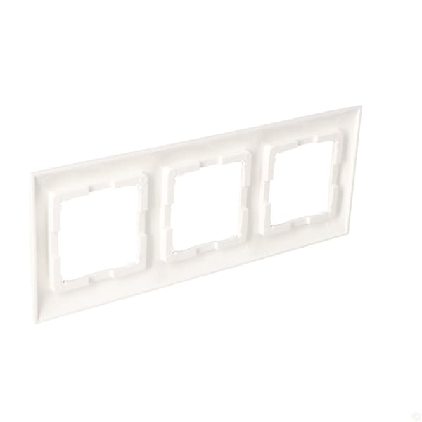 3-kanals universalram IP20 / IP44, vit Simon54