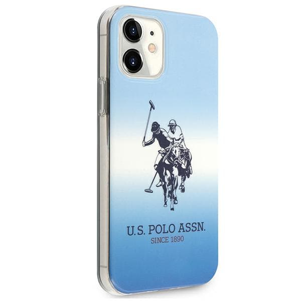 US Polo Gradient Collection-skal till iPhone 12 mini blått