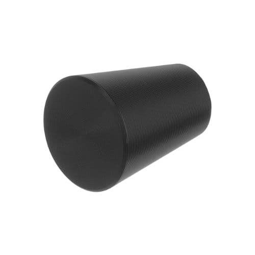 Svart matt möbelknopp Riex XK05