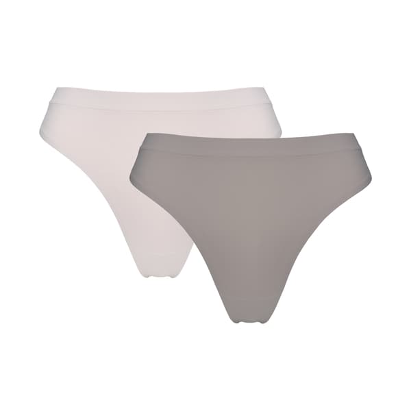 PRECIOUS 2-pack Esotiq stringtrosor | beige, ljusbrun L