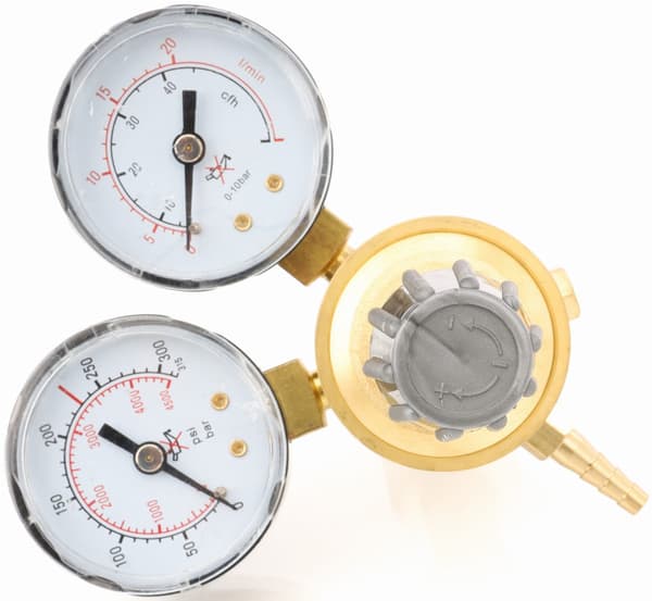 CO2/AR-svetsregulator 300 bar KD1824