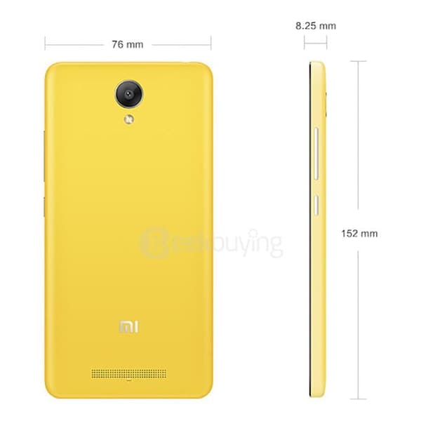 Original Xiaomi Redmi Note 2 Sort Bagcover