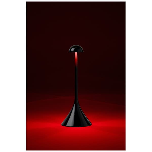 Lexon Steli S kupolbordslampa, svart