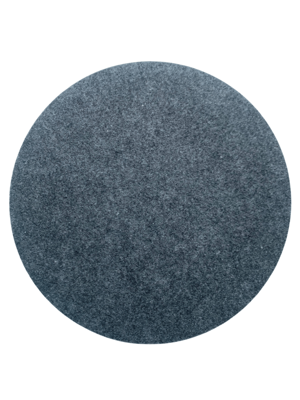Filtmåtte Circle 33cm - grå, dekorativ, varmebestandig, Bertoni
