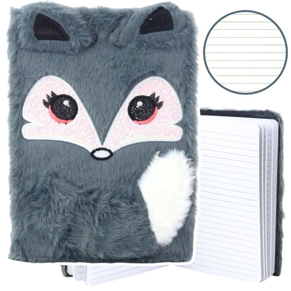 Pehmomuistikirja A5/80K, harmaa Fox line