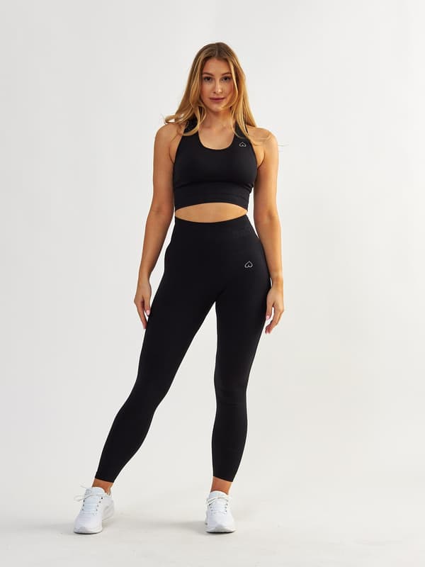 Svarta Shaping Leggings - Body Boost S