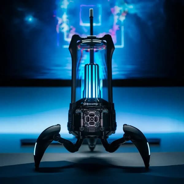 GravaStar - Supernova mattamusta langaton Bluetooth-kaiutin - Langaton Bluetooth-kaiutin mattamusta
