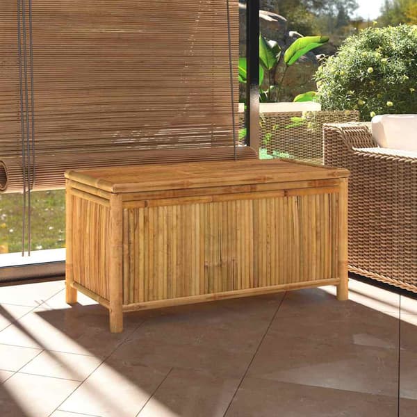 vidaXL Trädgårdslåda 110x52x55 cm Bambu