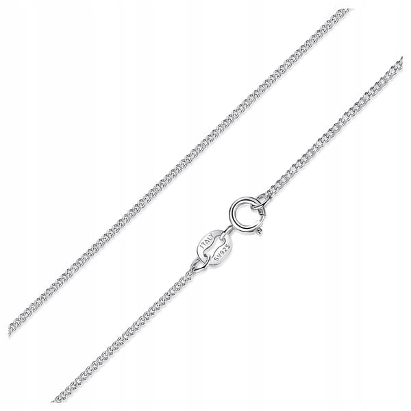 Silverkedja pr 925, rustningsvävd, silverhänge, elegant S925