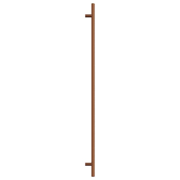 vidaXL skabsgreb 10 stk. bronze 480 mm rustfrit stål