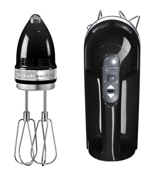5KHM9212 KitchenAid håndmixer med 9 hastigheder Farve: Blank sort
