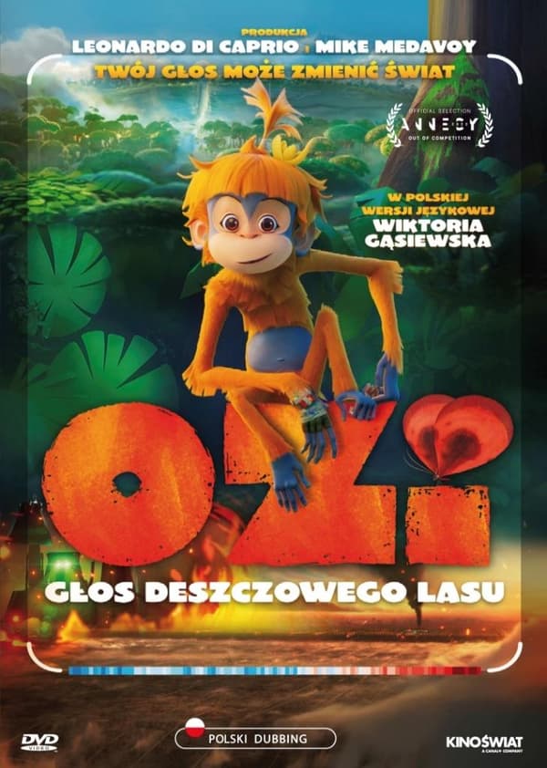 Ozi: Regnskovens stemme DVD