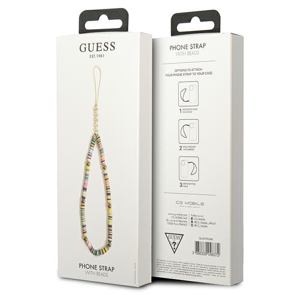 Guess-puhelinhihna-avaimenperä, monivärinen