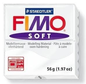 Fimo Soft 56g 0 valkoinen STAEDTLER