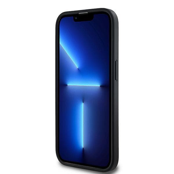 DKNY Ternet Mono Mønster MagSafe-cover til iPhone 13 Pro Max, Sort