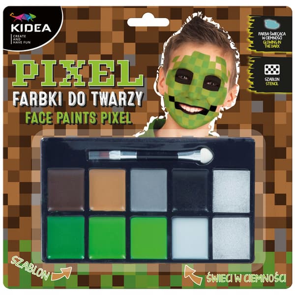 ANSIGTSMALINGSSÆT PIXEL KIDEA 2185
