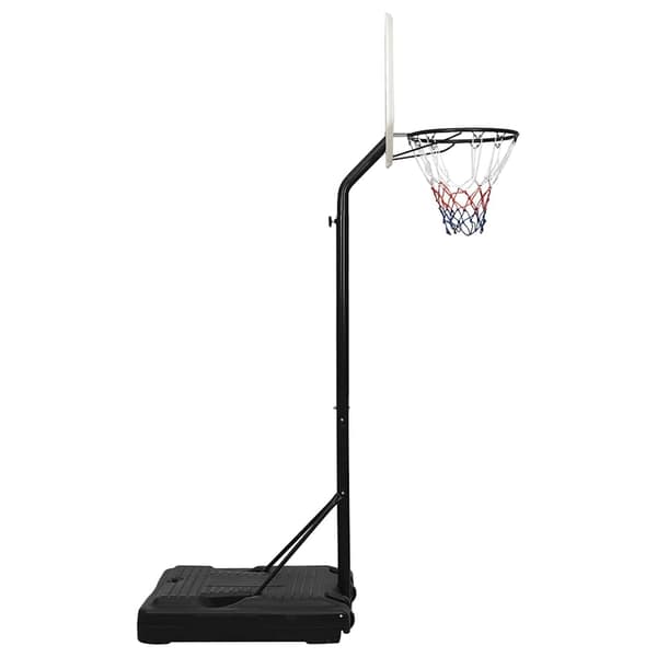 vidaXL Basketställ vit 237-307 cm polyeten