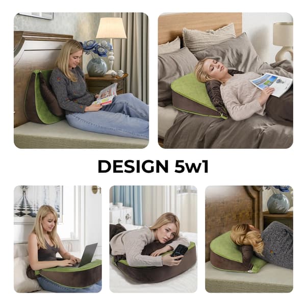 Ergonomisk kudde för surfplattor/böcker