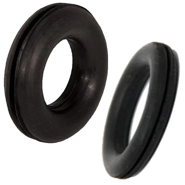 Gummimuffe Rund gummikabelmuffe GH7 8 mm 1 stk. Sort