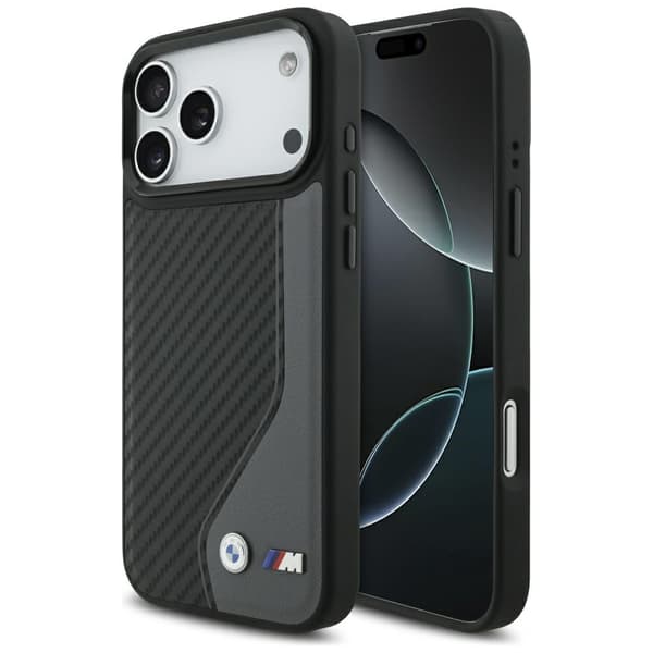 BMW M Carbon Logo MagSafe-cover til iPhone 17 Pro Max Antracit