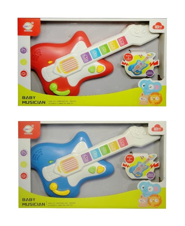 Gitarr med lätt mix