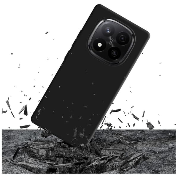 3MK Matt Case Pro för Redmi Note 15 Pro+ svart