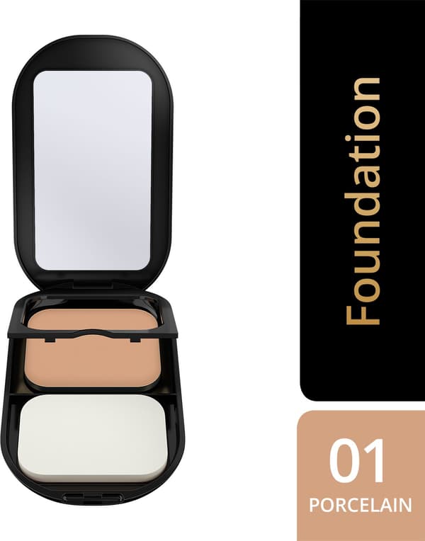 Max Factor Facefinity Genanvendelig Compact SPF 20 01 Porcelæn 10 g