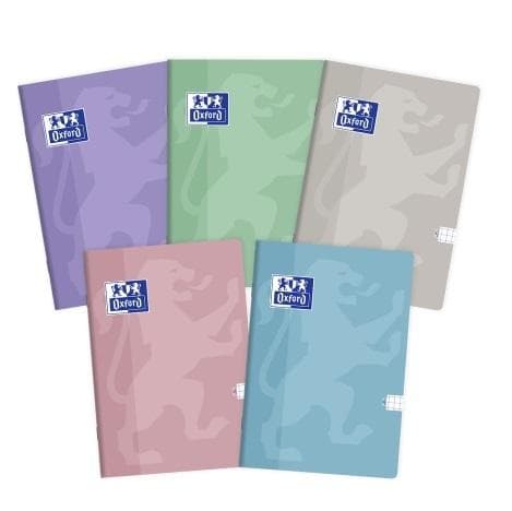 Notesbog A5/60K Touch Pastel Line (5 stk.)