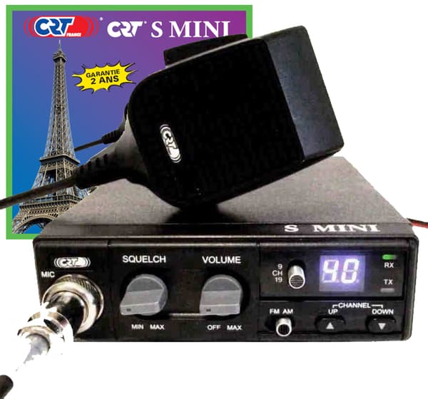 Radio CB CRT S-Mini AM FM vientiversio
