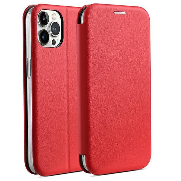 Beline Book Magnetisk Etui til iPhone 15 Pro Max Rød