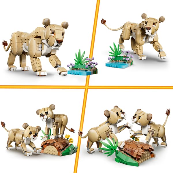 LEGO Creator Vilde Dyr: Stolt Løve 839 dele (31386)