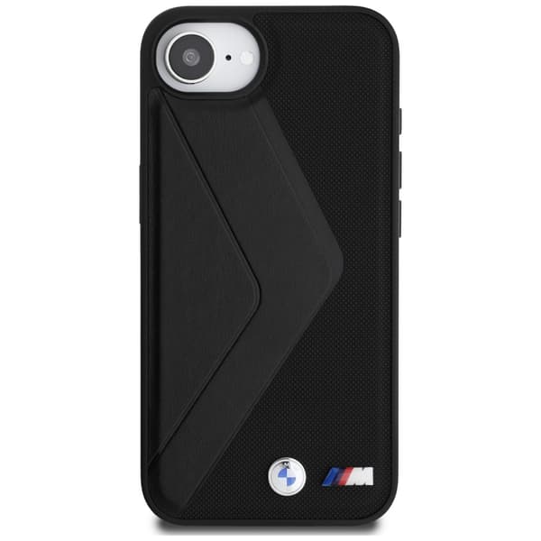 BMW Ylisuuret raidat MagSafe-kotelo iPhone 16e:lle, musta