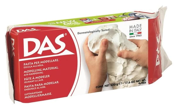 Hvid ler 0,5 kg DAS