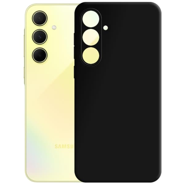 3MK Matt Case Pro Galaxy A35 5G:lle, musta