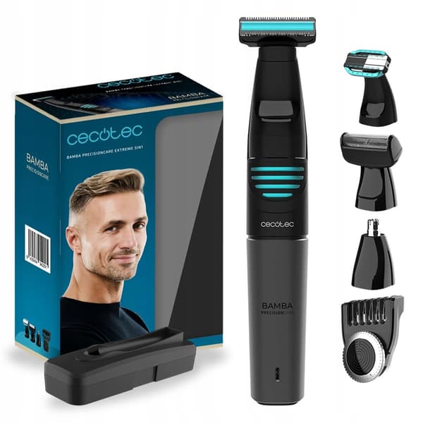 Cecotec Bamba PrecisionCare Extreme 5-i-1 hårklipper til mænd