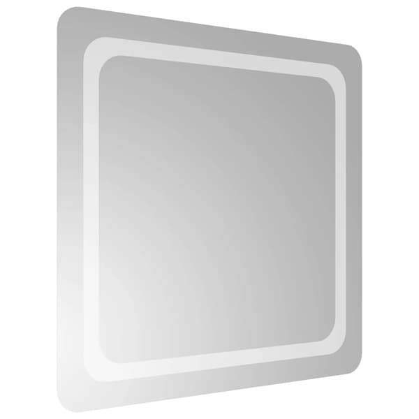 vidaXL Badrumsspegel med LED, 60x60 cm