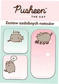 Sæt med 3 dekorative notesbøger. Pusheen