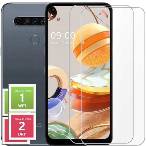 2x Hærdet glas til LG K61