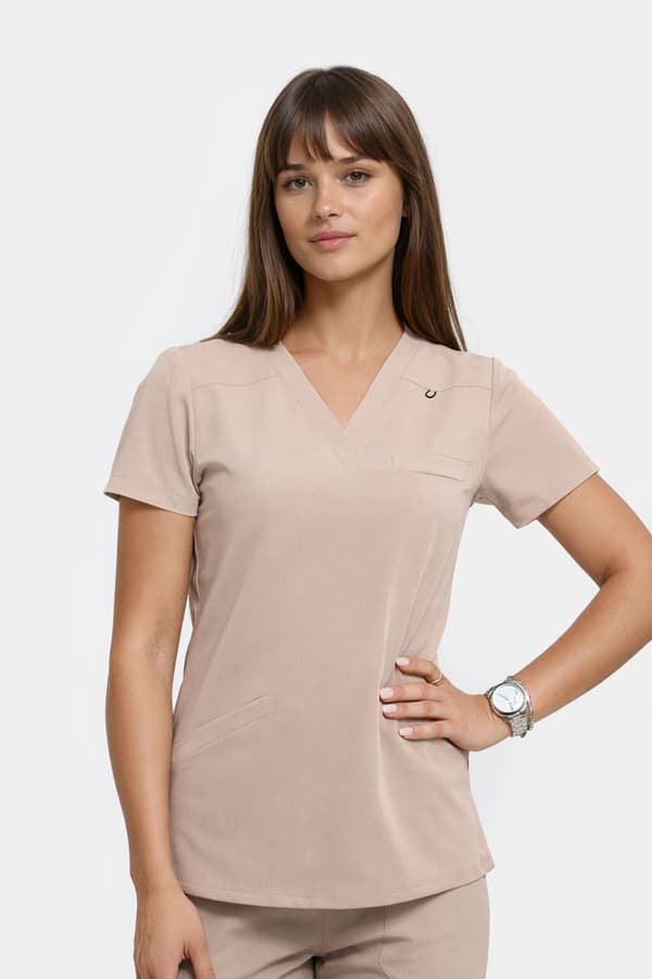Dame Stella medicinsk bluse STELLA SWEATSHIRT SORT L