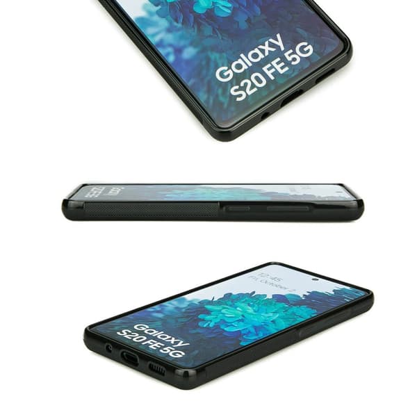 Træcover til Samsung Galaxy S20 FE WAVES MERBAU