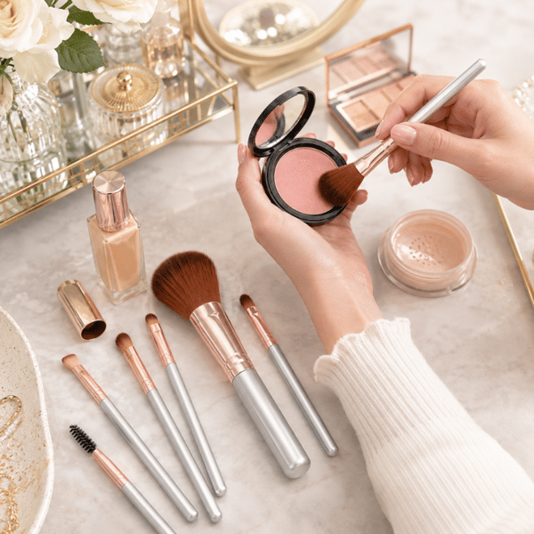 SÆT MED PROFESSIONELLE MAKEUPPENSLER