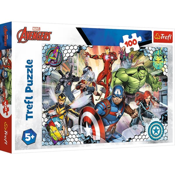 PUSSEL 100 BERÖMDA AVENGERS 16454