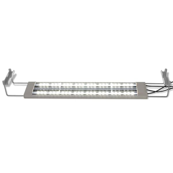 vidaXL LED akvarielampe, IP67, aluminium, 50-60 cm