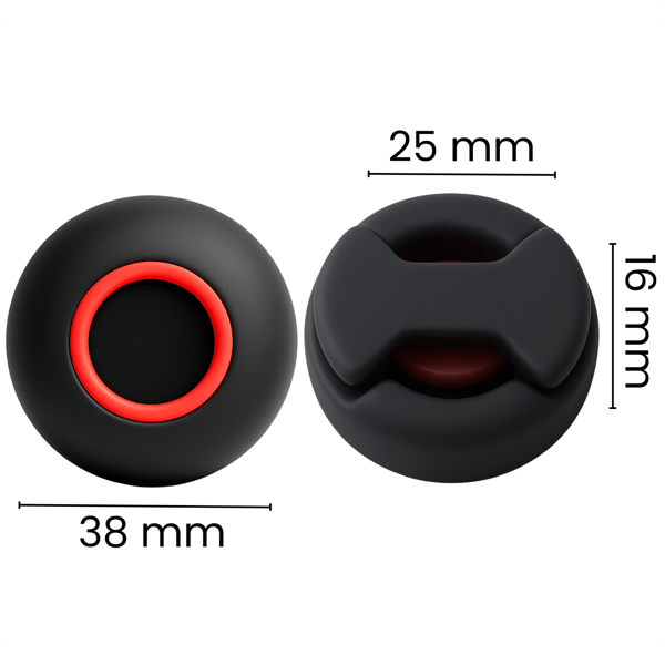 Silikonikotelo BHT2 Black -seurantalaitteille